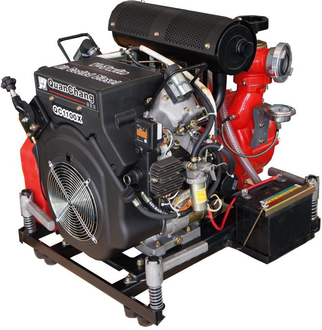 15HP/30HP 便携式柴油消防泵 