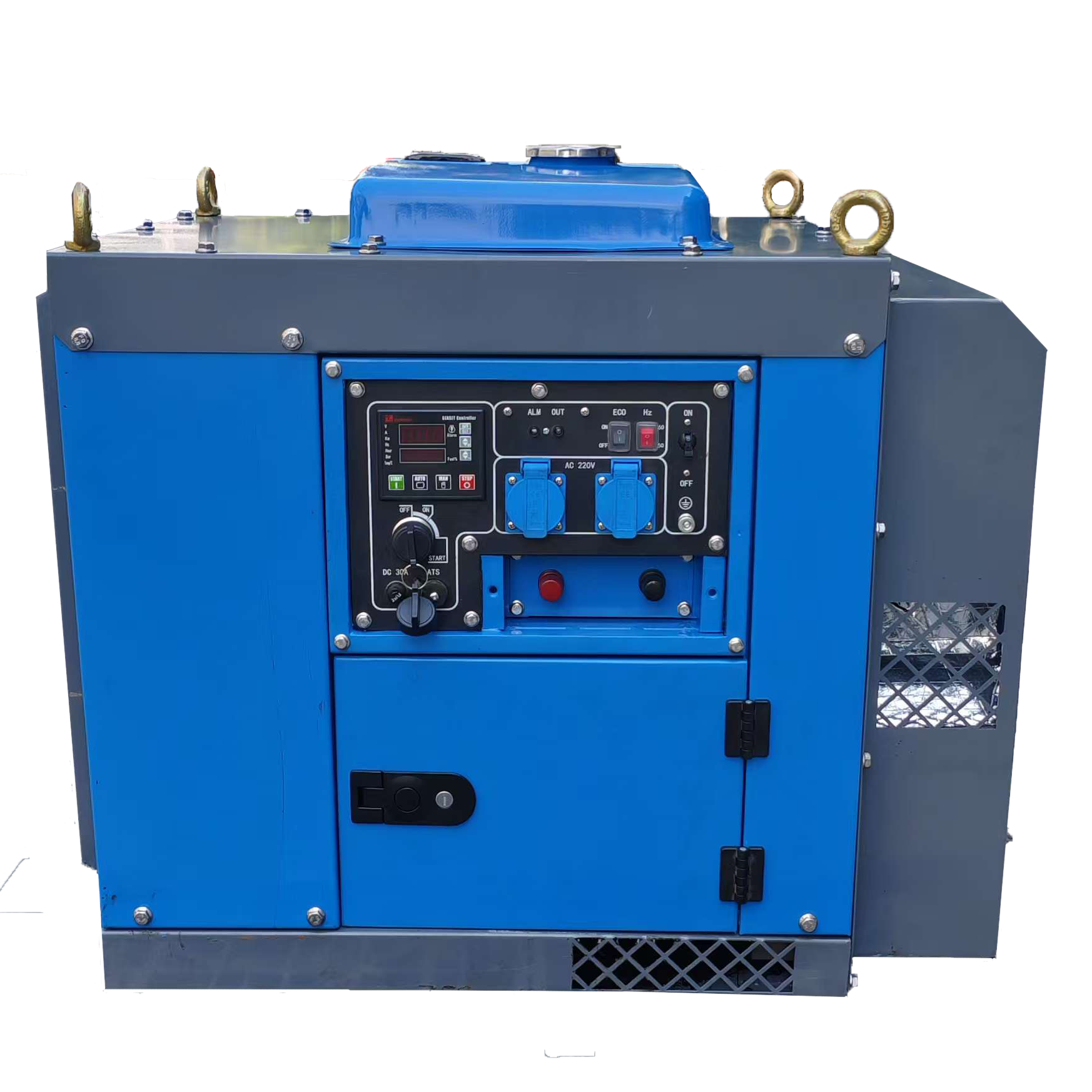 Digital Frequency Conversion Silent Diesel Generator