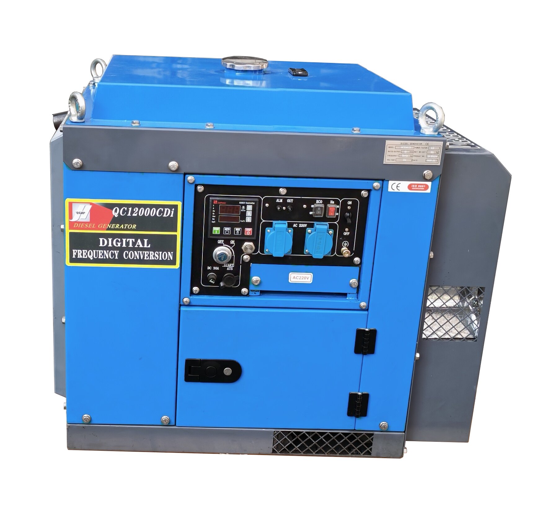 Digital Frequency Conversion Silent Diesel Generator