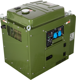 Digital Frequency Conversion Silent Diesel Generator
