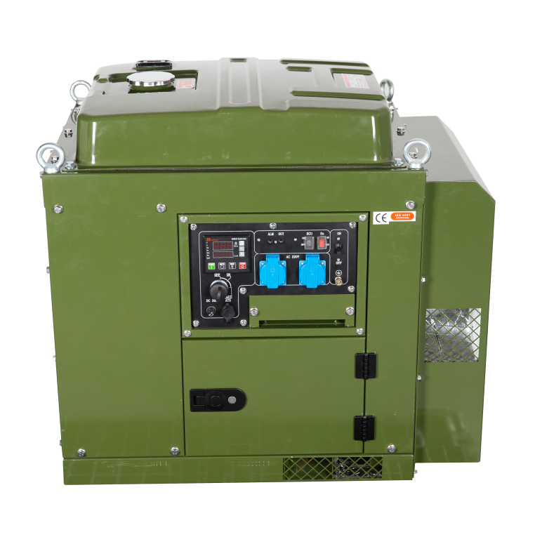 Digital Frequency Conversion Silent Diesel Generator